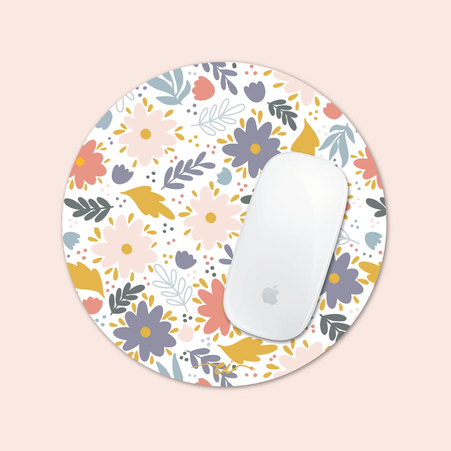 Tapis de souris - Fleurs colorées