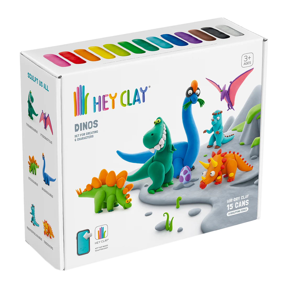 ENSEMBLE D'ARGILE - DINOS HEY CLAY