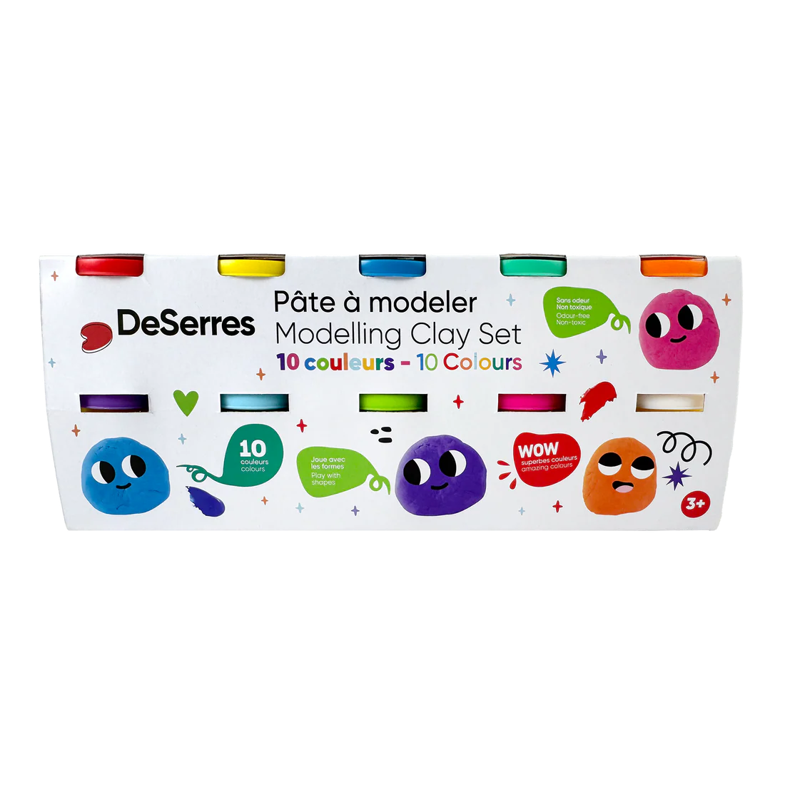 PÂTES A MODELER ENS DE 10 DeSerres