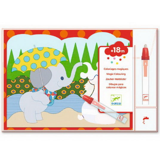 DJECO - Coloriages magiques Caché dehors