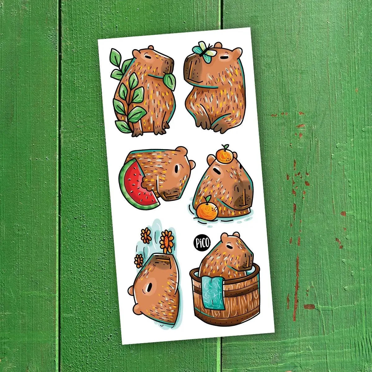Les paisibles capybaras