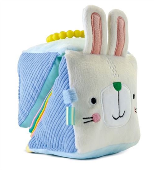 Mon livre-cube - Mon ami le lapin