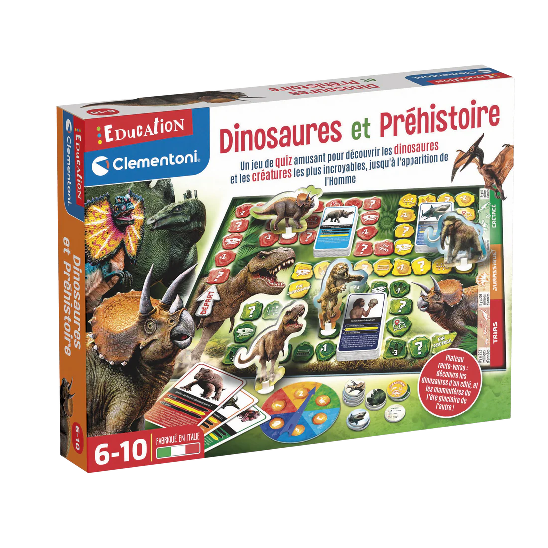 ÉDUCATION - DINOSAURES ET PRÉHISTOIRE
