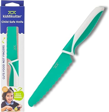 Couteau Sécuritaire pour Enfant – Vert