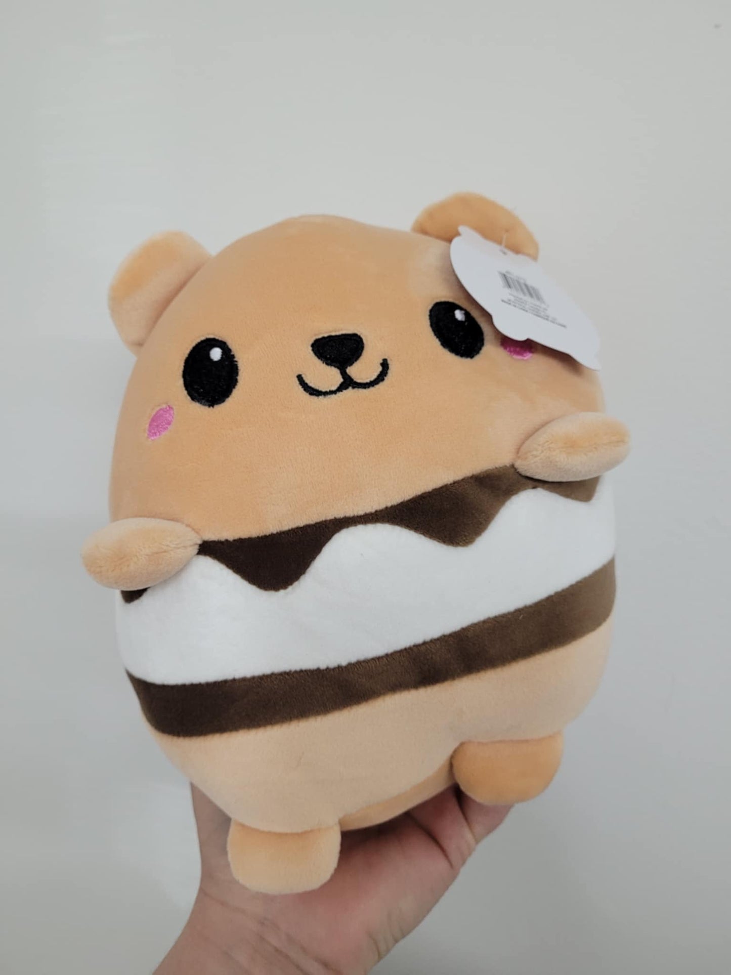 Peluche toutou sandwich crème glacée ours