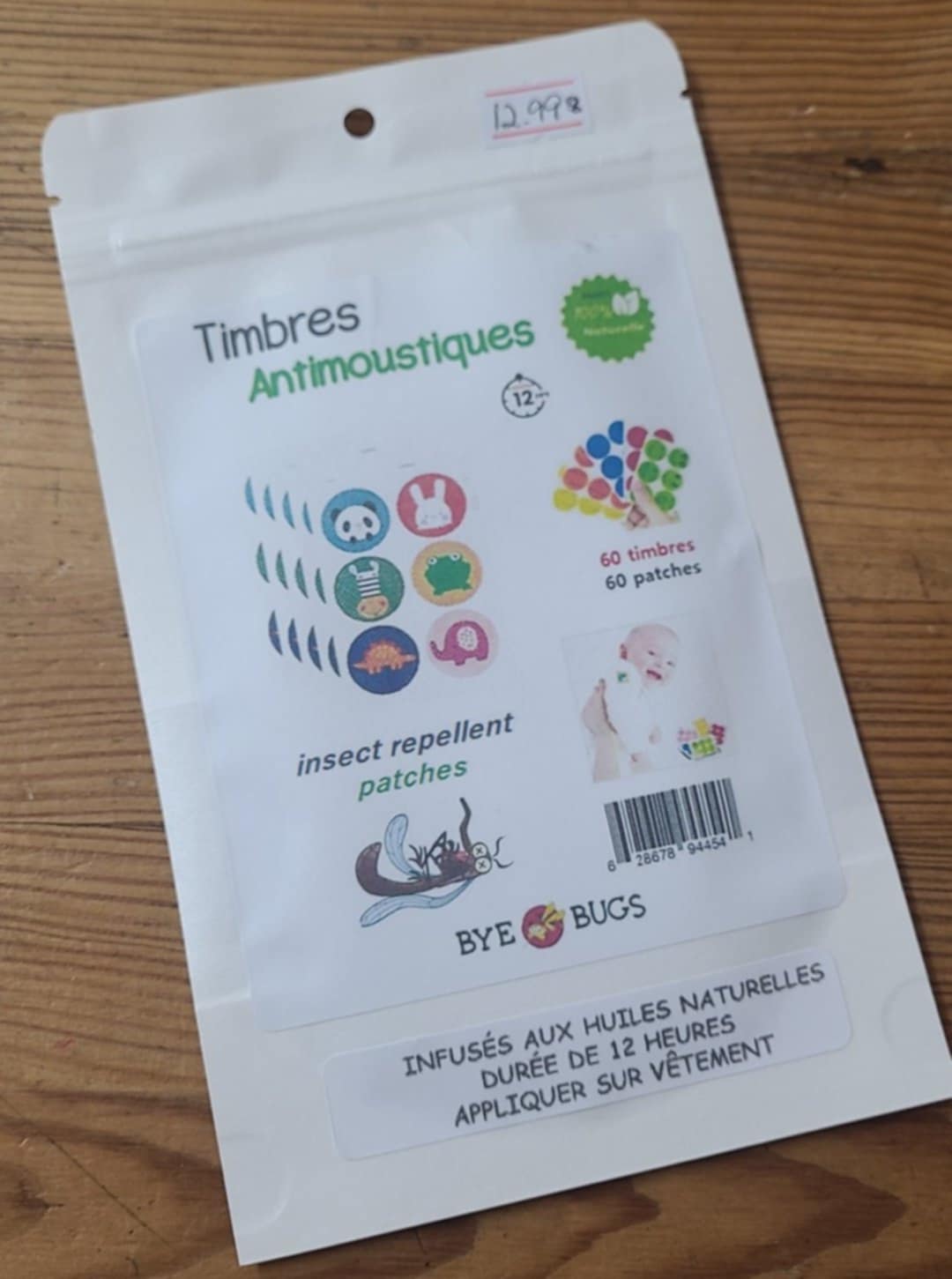 Timbres anti-moustiques