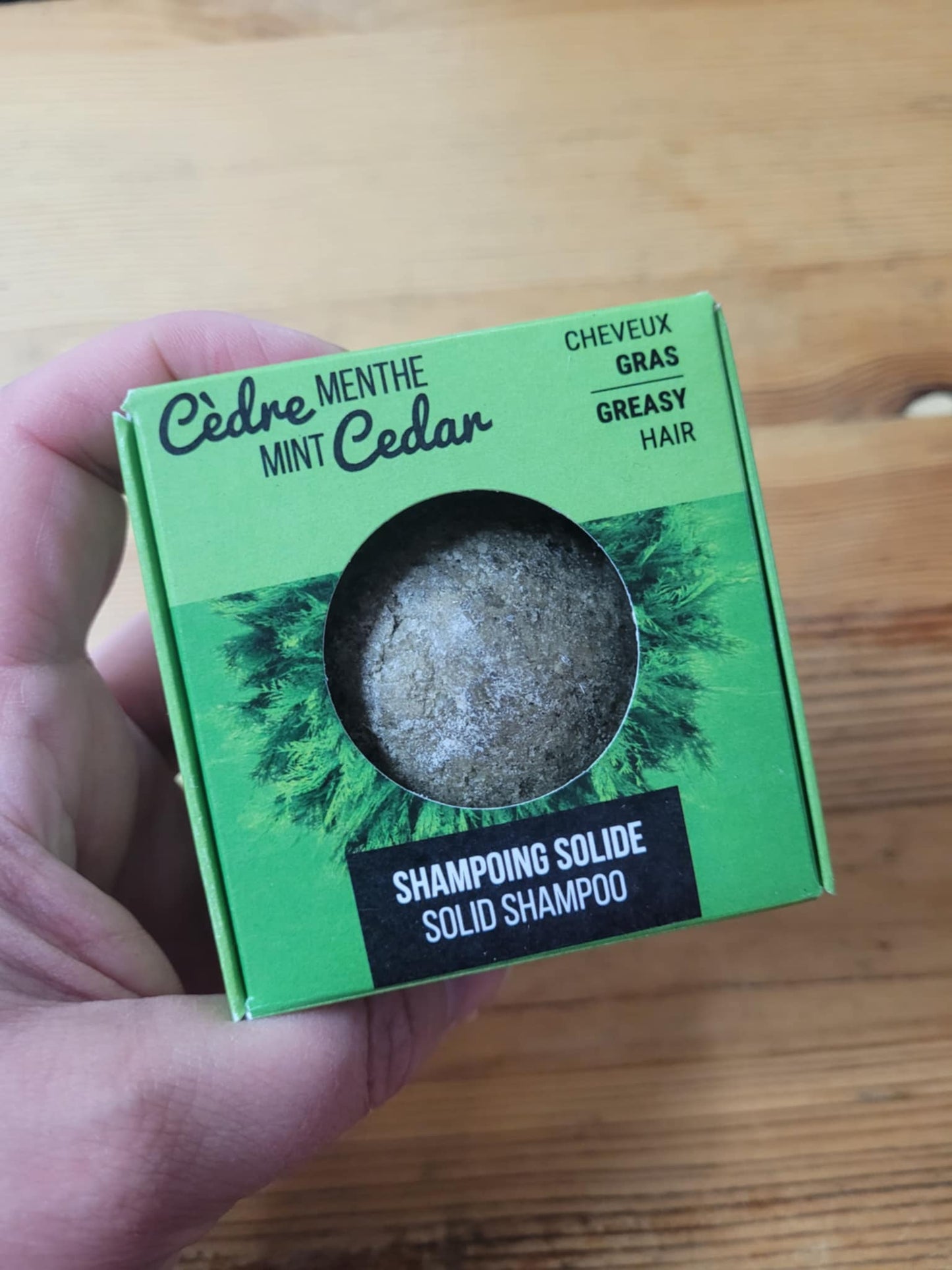 Shampoing en barre Cèdre Menthe