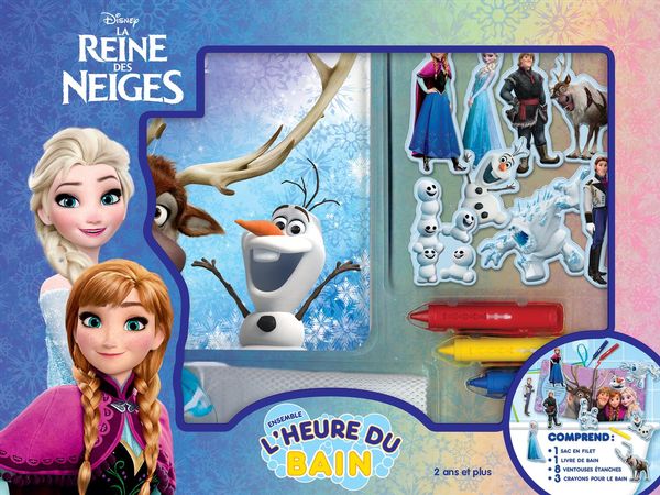 Disney La reine des neiges - Ensemble L'heure du bain