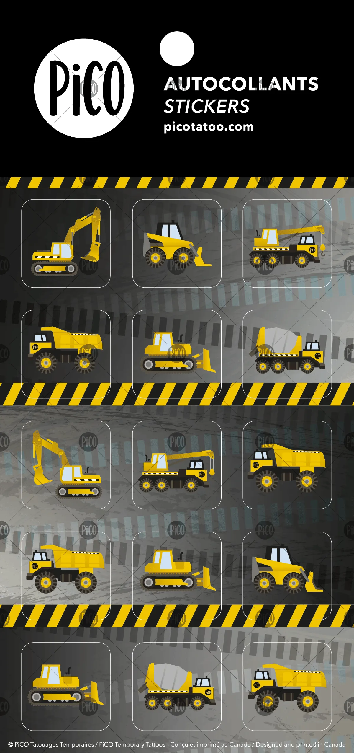 Autocollants - Camions