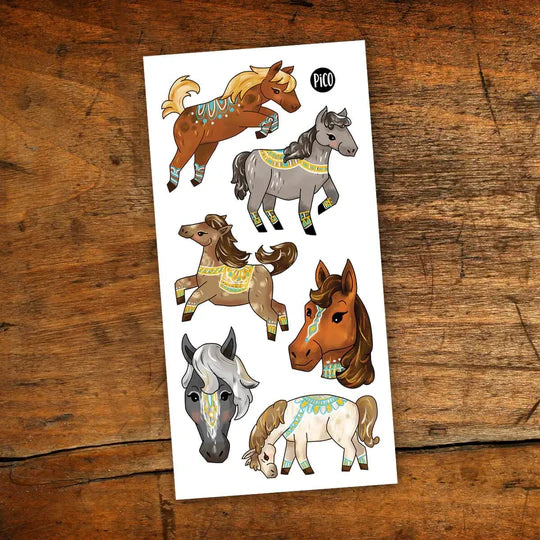 Les chevaux sauvages
