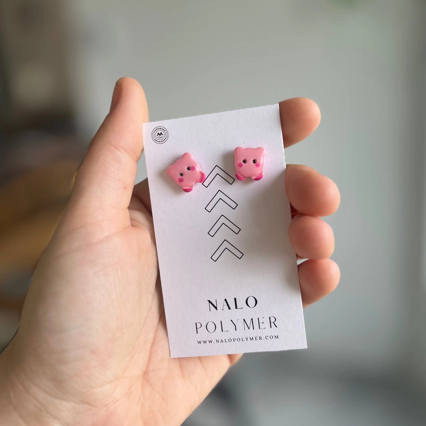 Kirby - Boucles d'oreilles