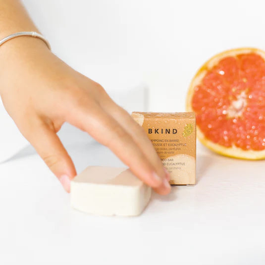 Shampoing en barre - Pamplemousse et eucalyptus