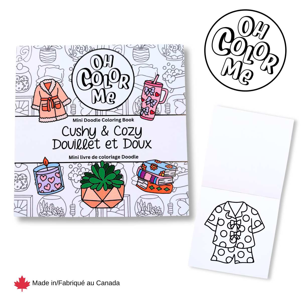 Mini livre de coloriage – Confortable et douillet