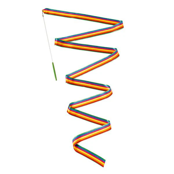 RUBAN DE GYMNASTIQUE MULTICOLORE