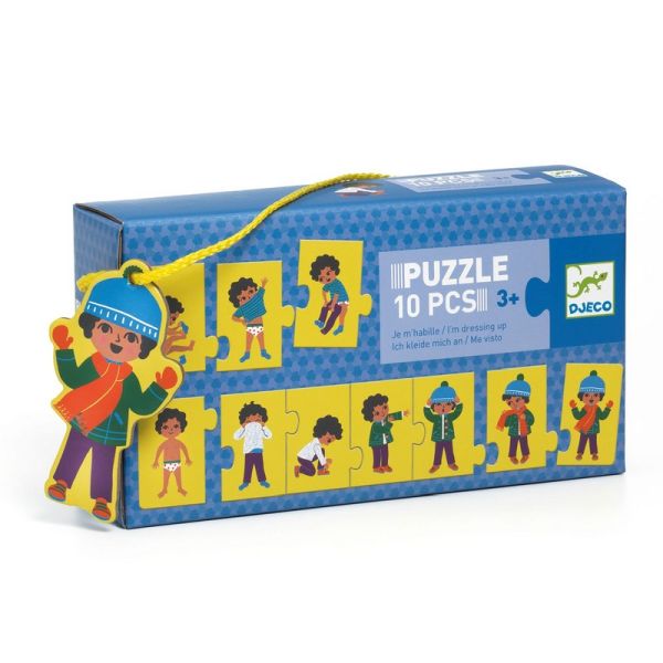 Puzzle duo / Je m'habille