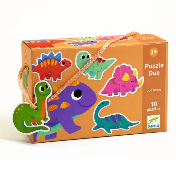 Puzzle duo/ Dinos - Djeco