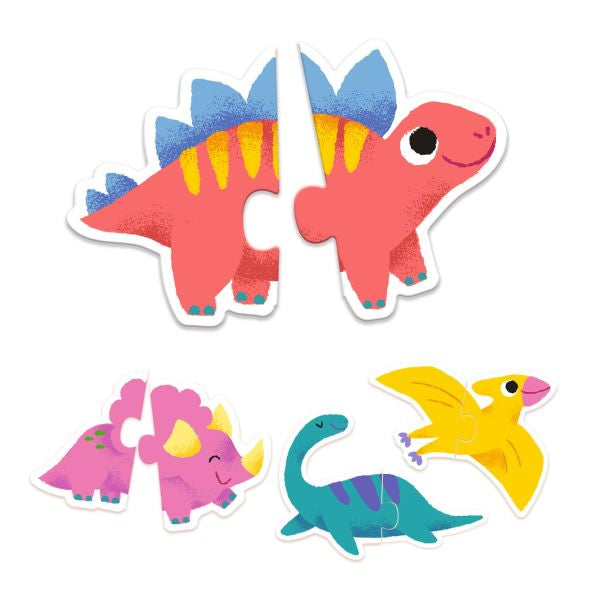 Puzzle duo/ Dinos - Djeco