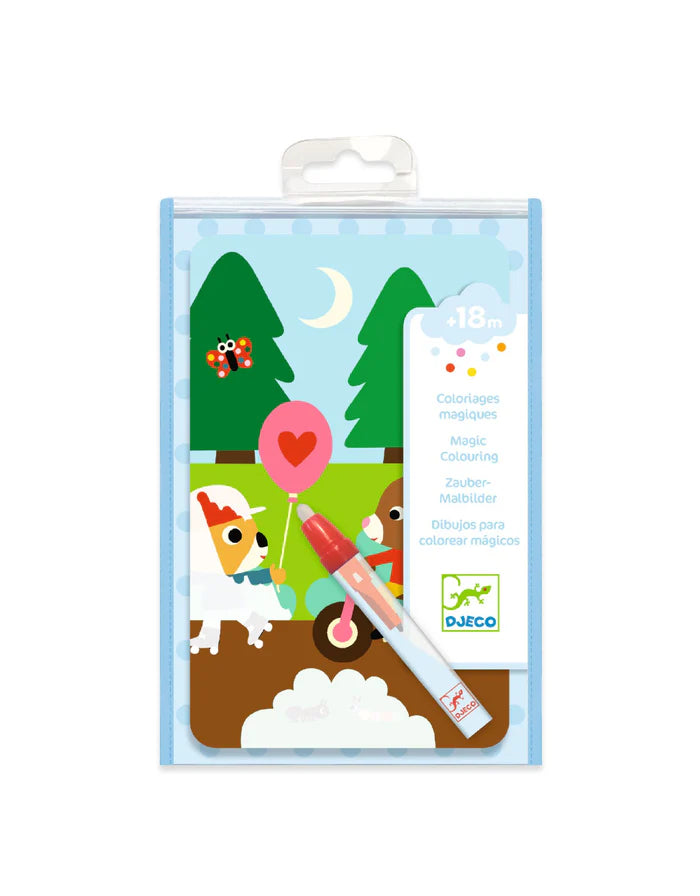Coloriages magiques - Au square - Djeco