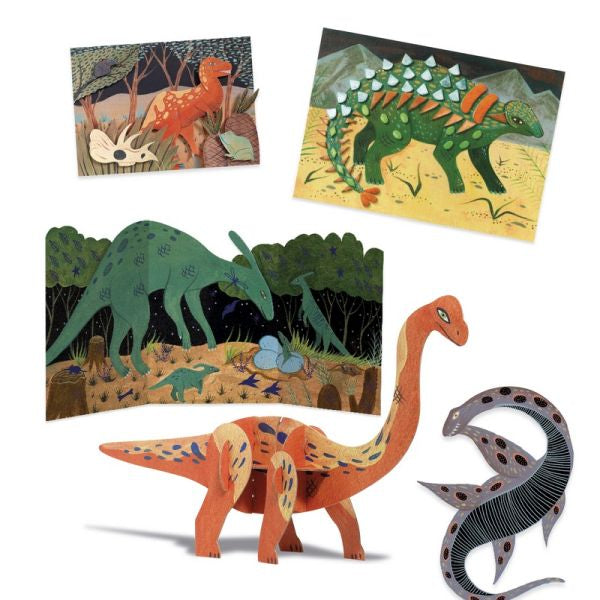 Coffret multi-activités / Le monde des dinosaures