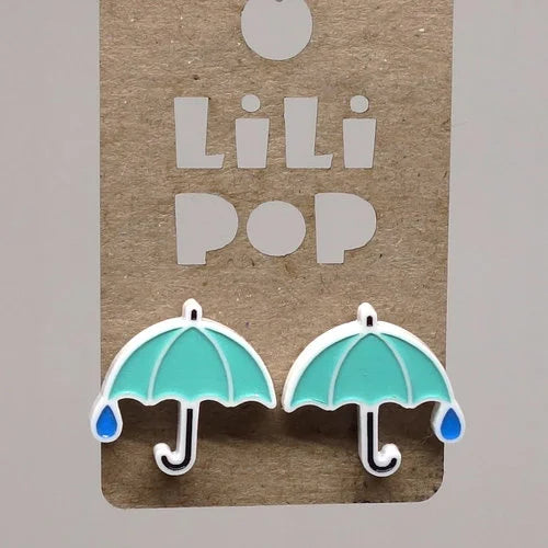 Boucles d'oreilles - Parapluie