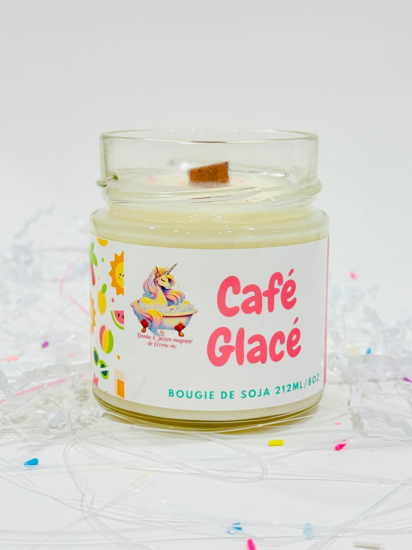 Bougie de soja Café glacé
