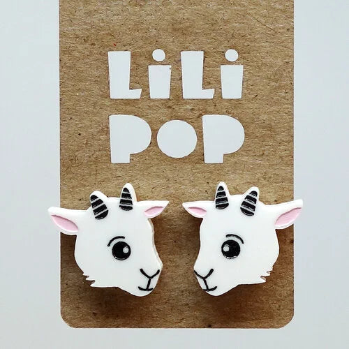 Boucles d'oreilles - Chèvres