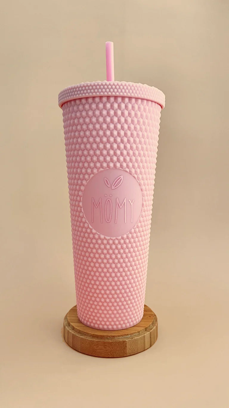 Gobelet texturé 24oz - rose