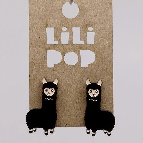 Boucles d'oreilles - Lama