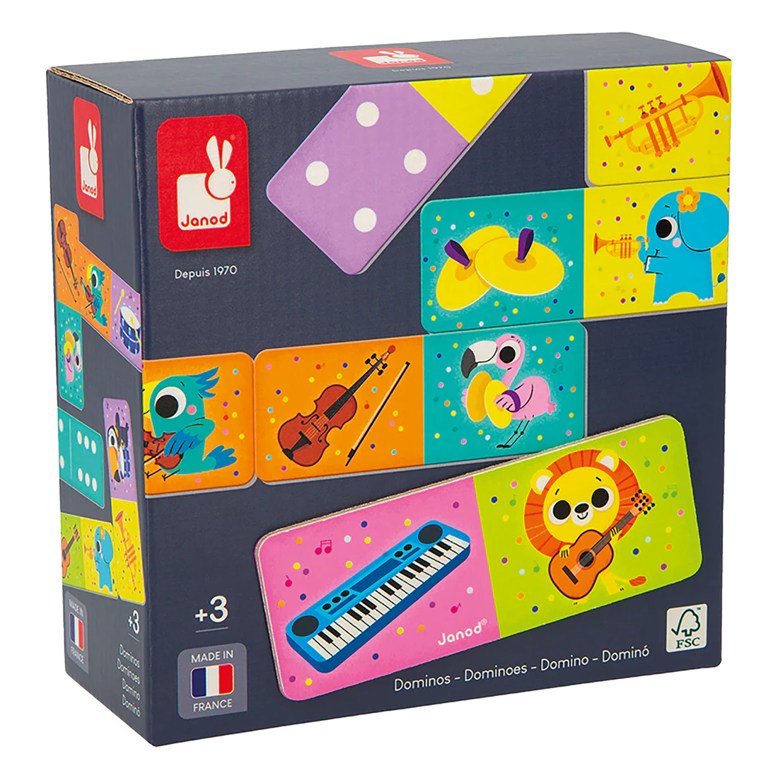 DOMINOS - INSTRUMENTS DE MUSIQUE