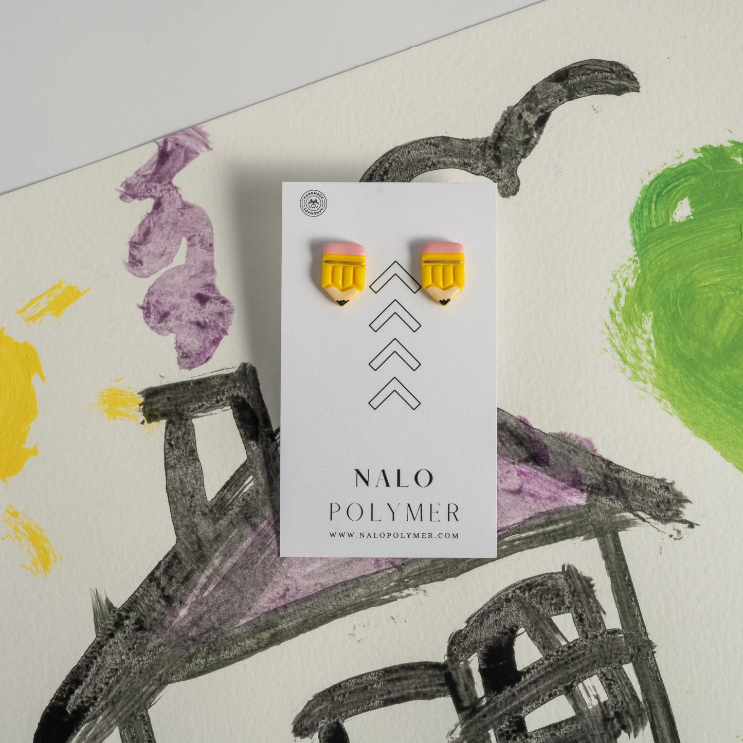 Crayons - Boucles d'oreilles