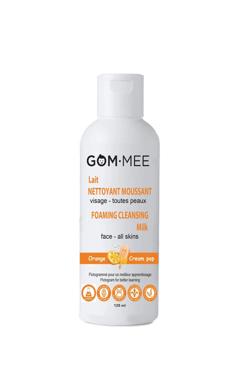 Nettoyant Moussant Visage Orange Cream Pop Enfant | GOMMEE