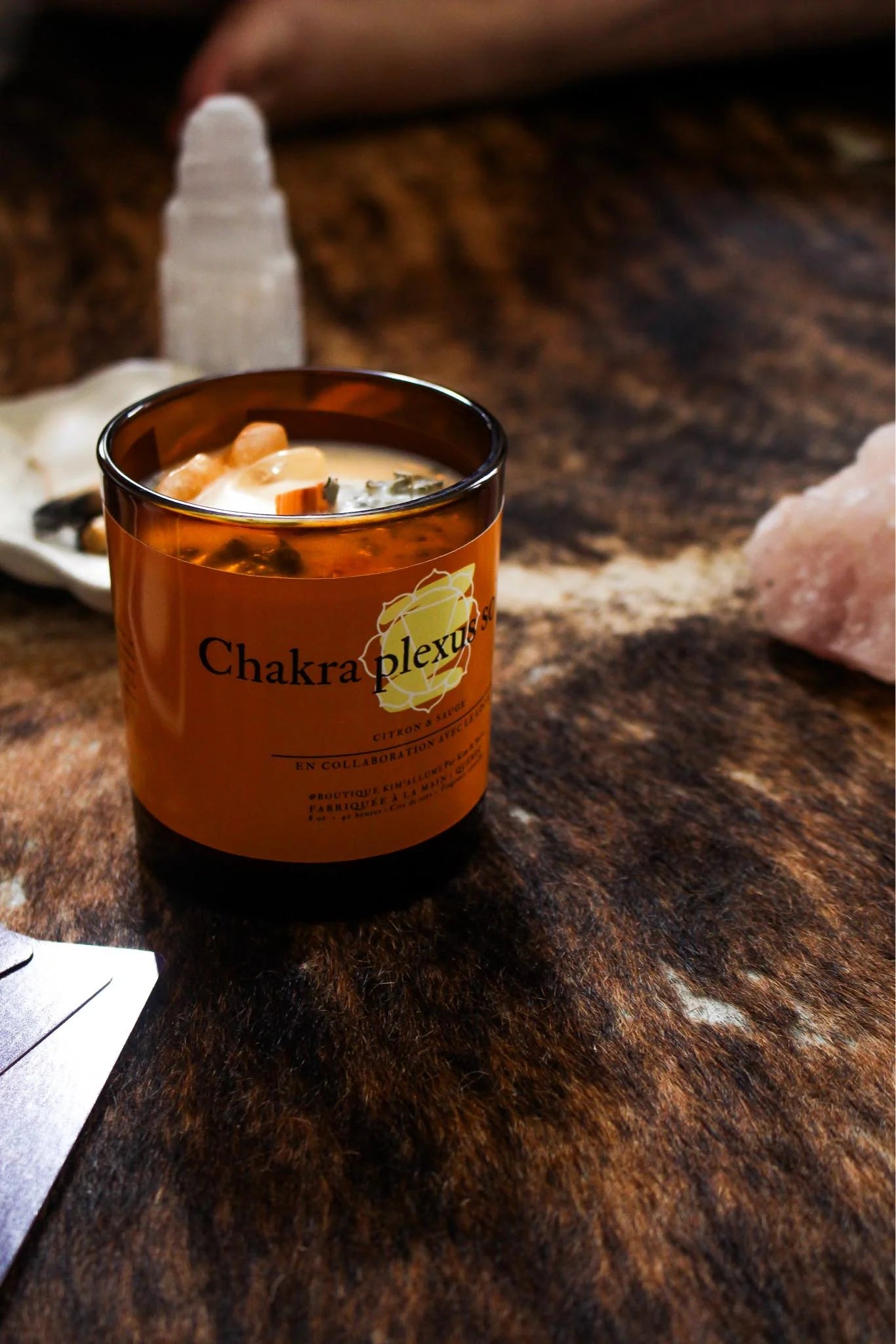 Chandelle Chakra plexus solaire