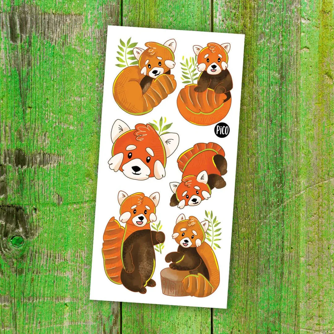 Les doux pandas roux