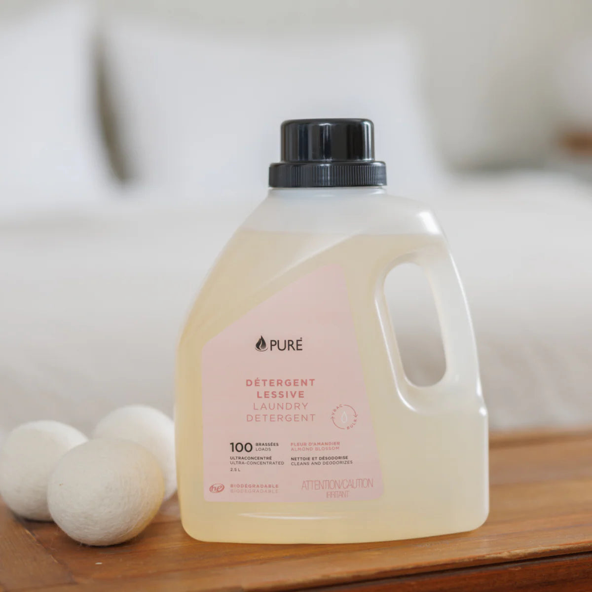 Détergent lessive Fleur d'Amandier 2.5L (Remplissage)