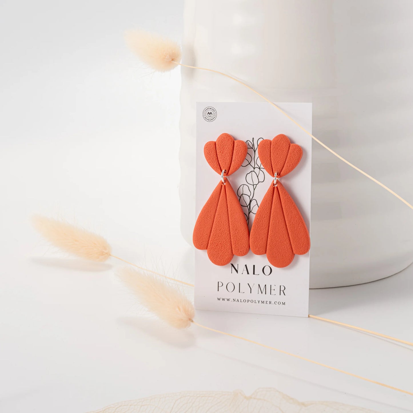 Boucles Lily Corail