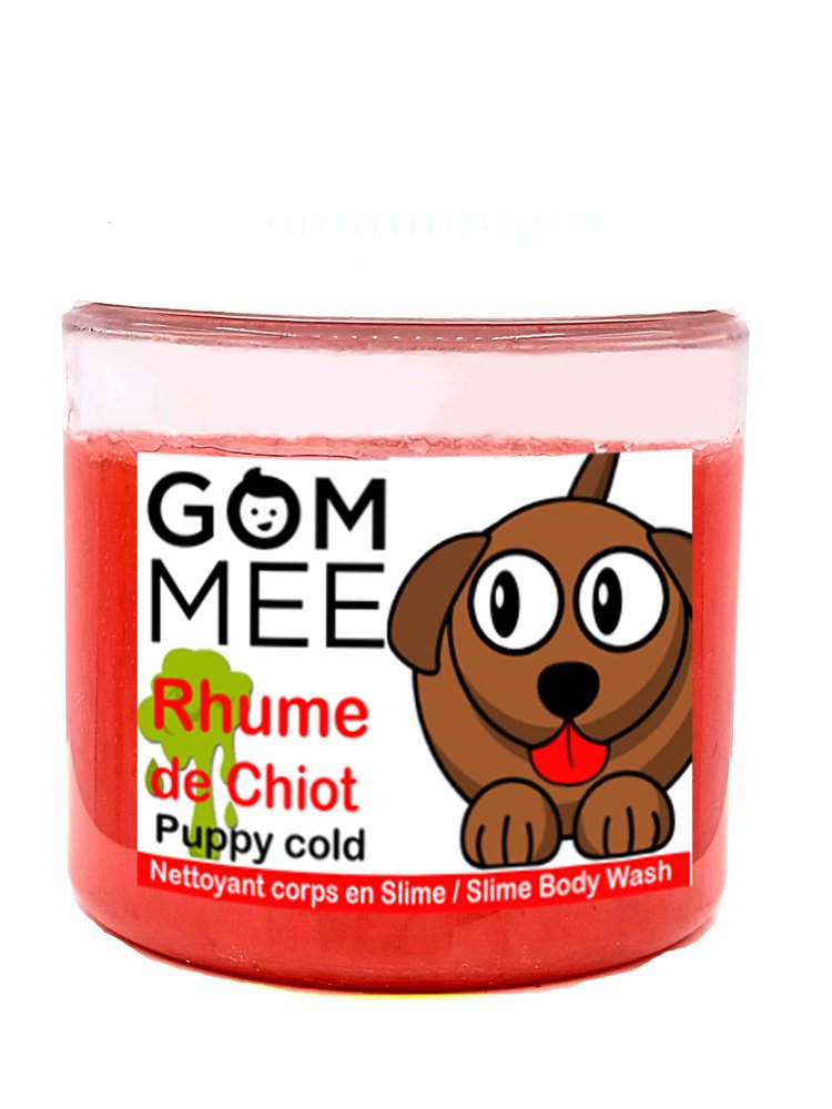 Slime Moussante Édition limitée Rhume de CHIOT 200g | GOMMEE
