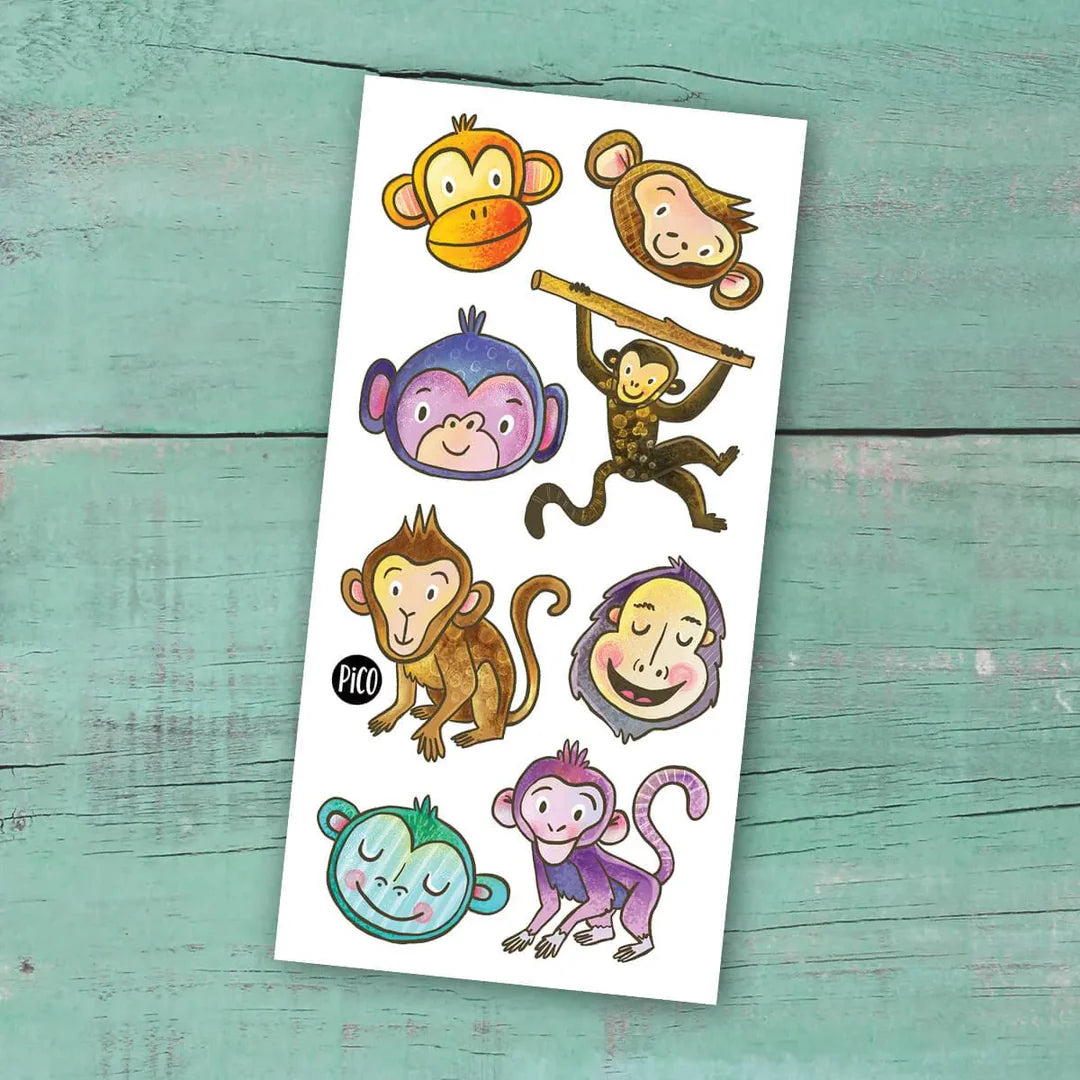 Les singes amusants