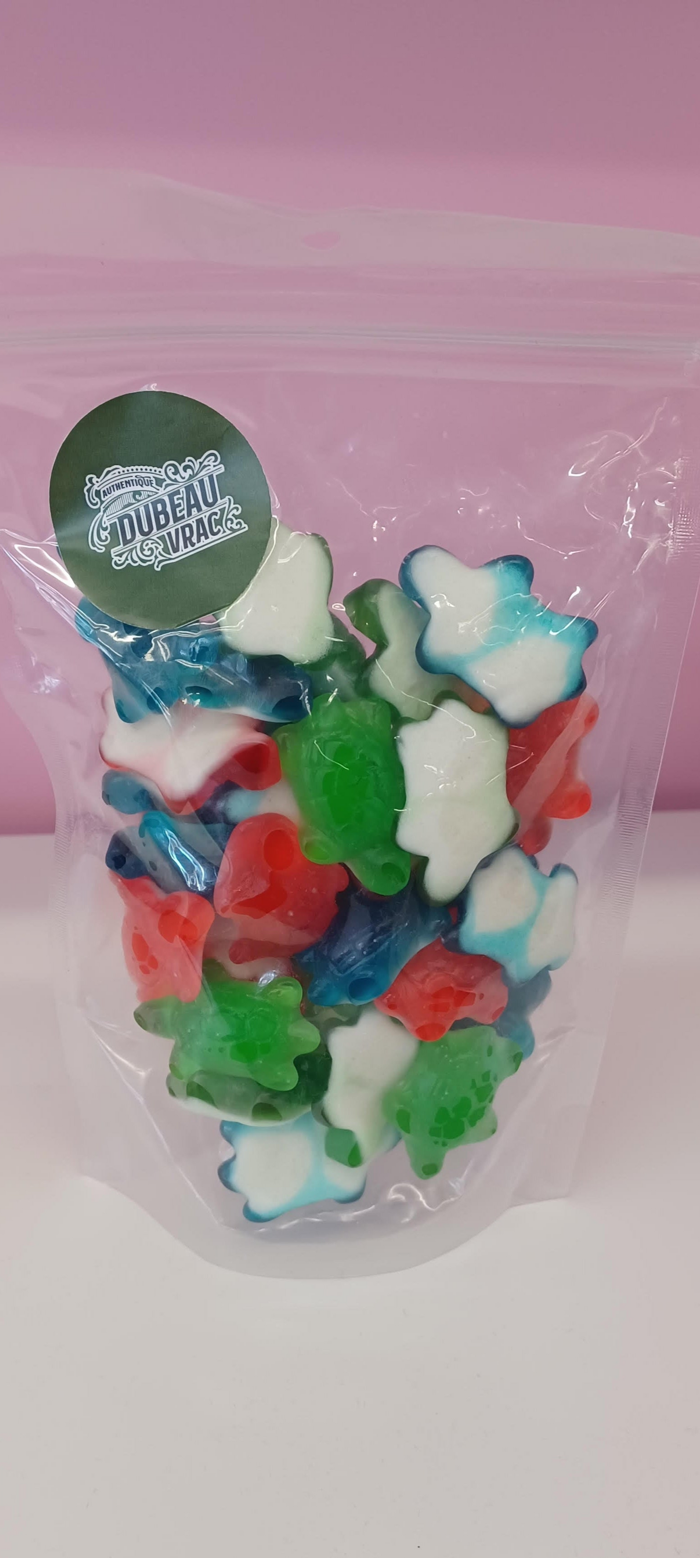 Bonbons Gummies Tortues multicolores
