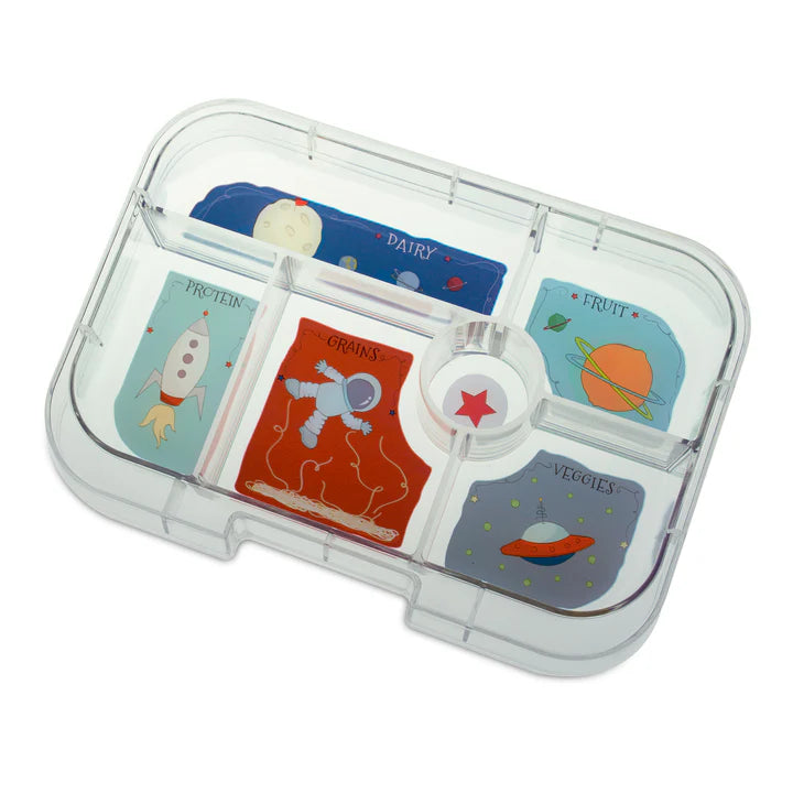 Boîte à bento étanche pour enfants – Yumbox Original Surf Blue (Rocket)