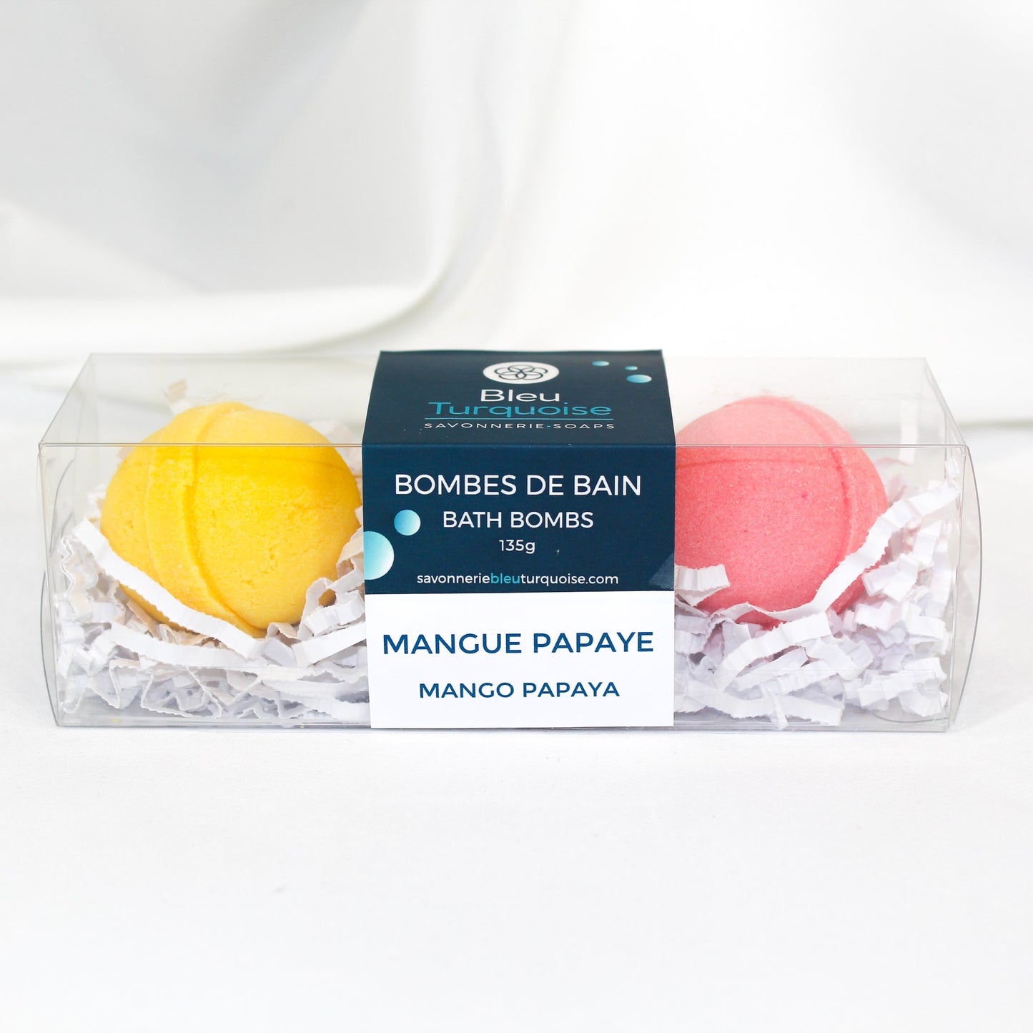 Trio de bombes de bain – Mangue papaye