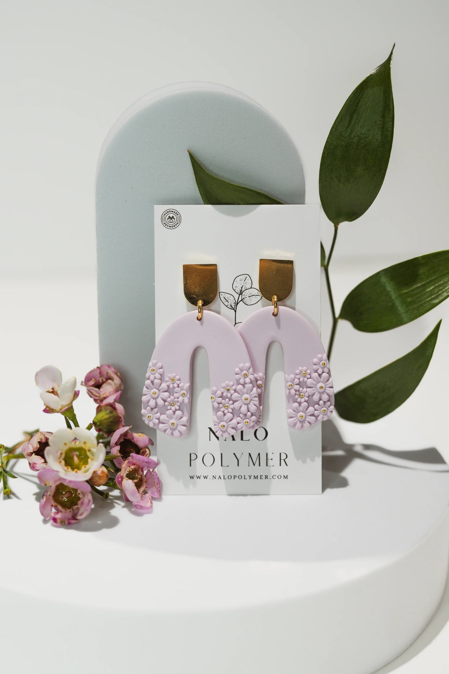 Boucles Dorothée Lilas