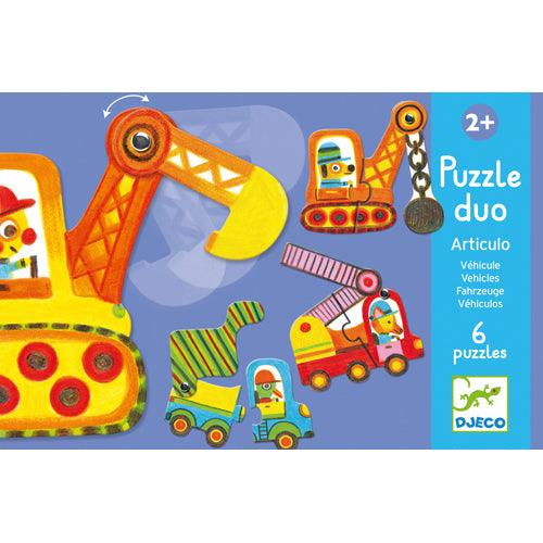Puzzle Duo - Articulo Véhicules -