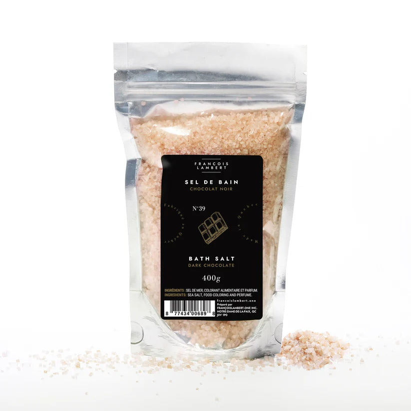 Sel de bain - Chocolat noir