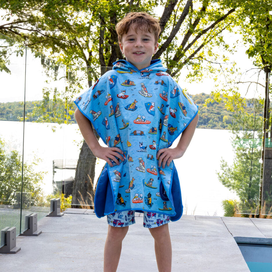 Poncho enfant – Surf canin