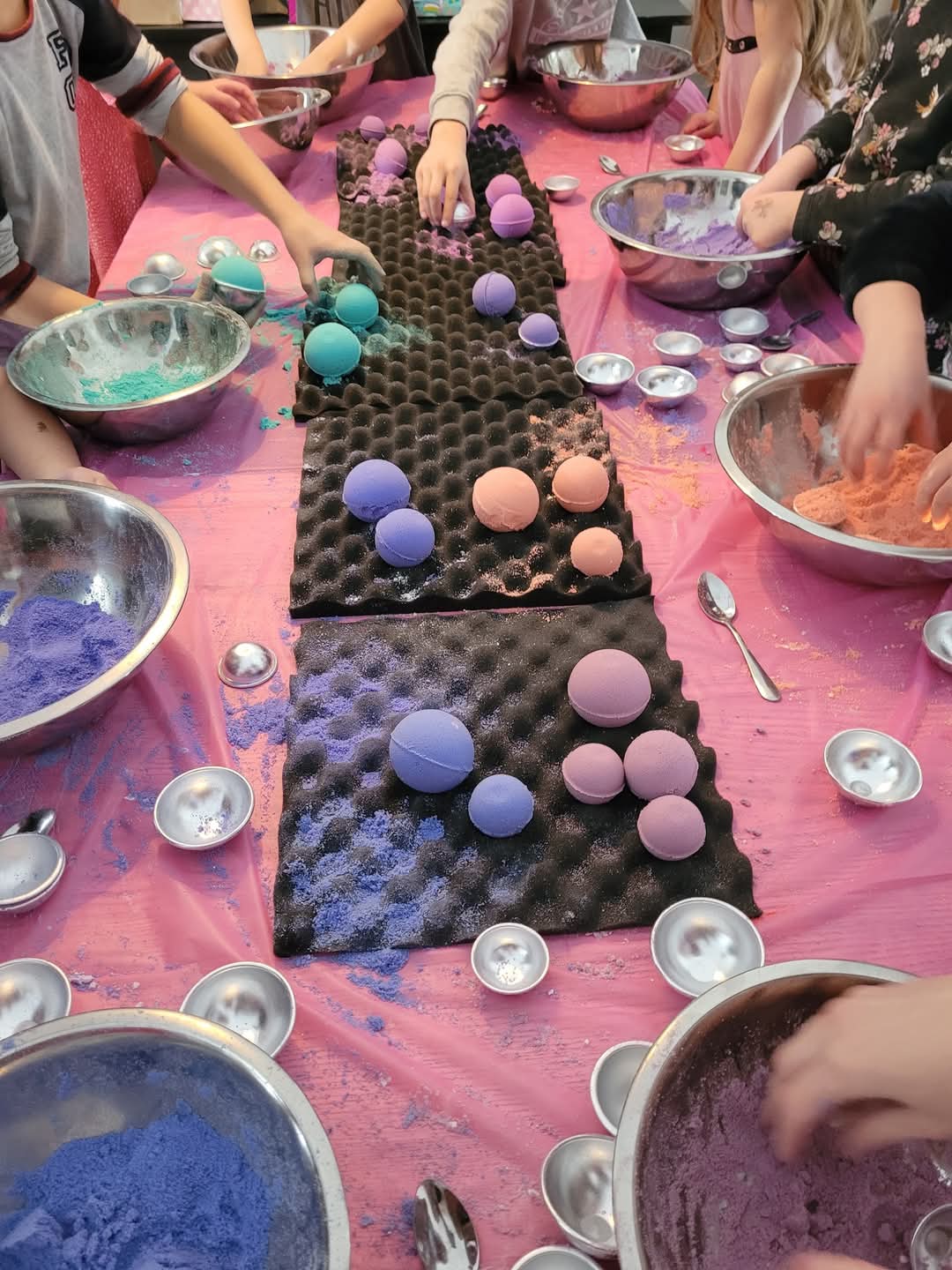 Atelier fabrication bombes de bain