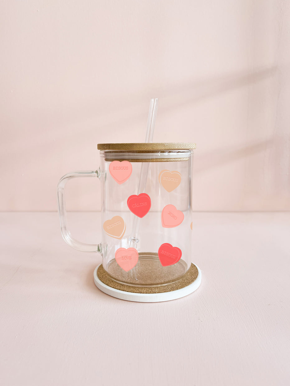 TASSE BOHO 17OZ - BONBONS EN COEUR