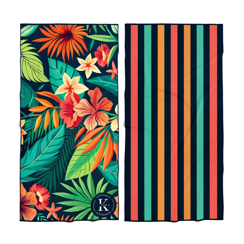 Serviette en microfibre -Brise florale
