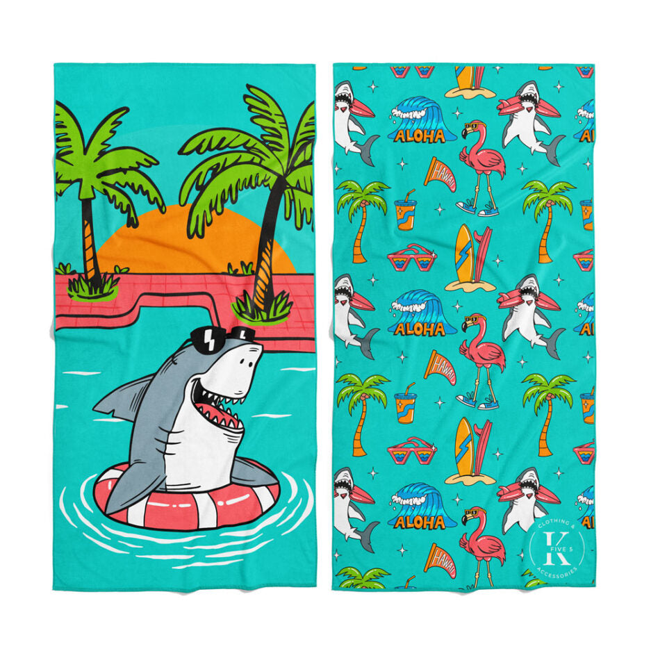 Serviette en microfibre – Party requin