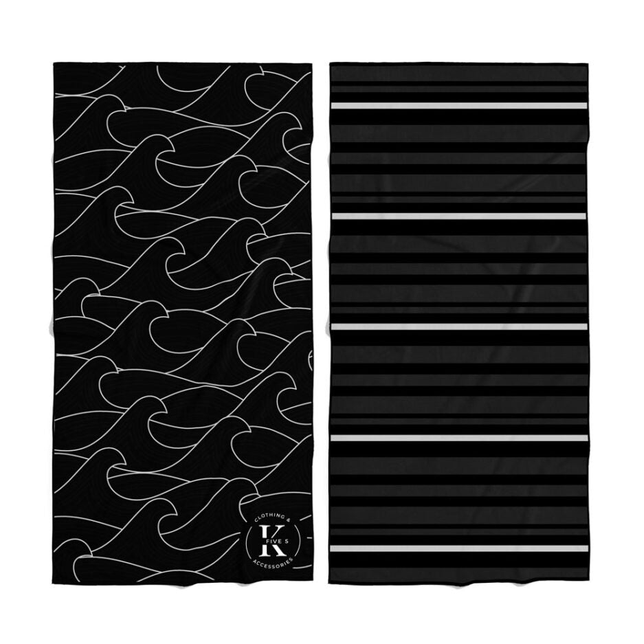 Serviette en microfibre – Sombre océan