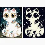 Puzzle Wizzy - Chats câlins (50 pcs) - Djeco